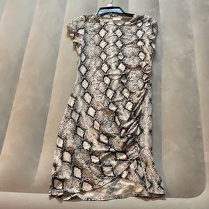 A cute snake print dress
